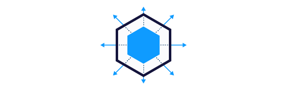 ai inference scale icon